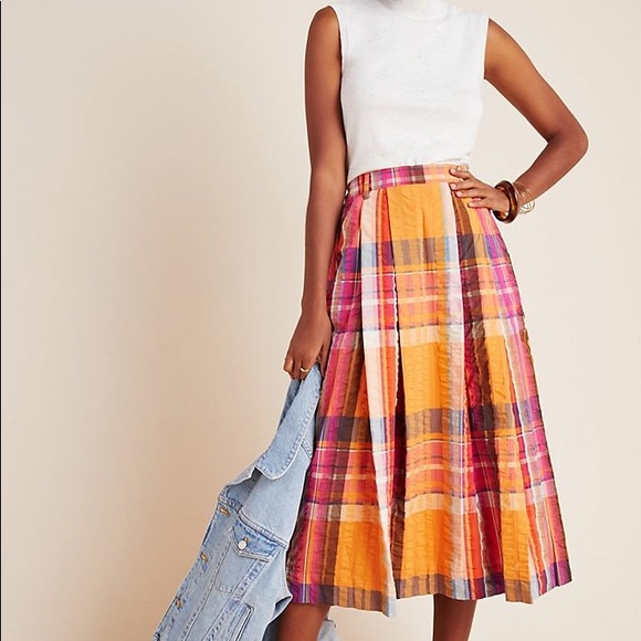 Anthropologie Dresses & Skirts - ✨ Anthropologie Pippa Pleated Skirt Sz M